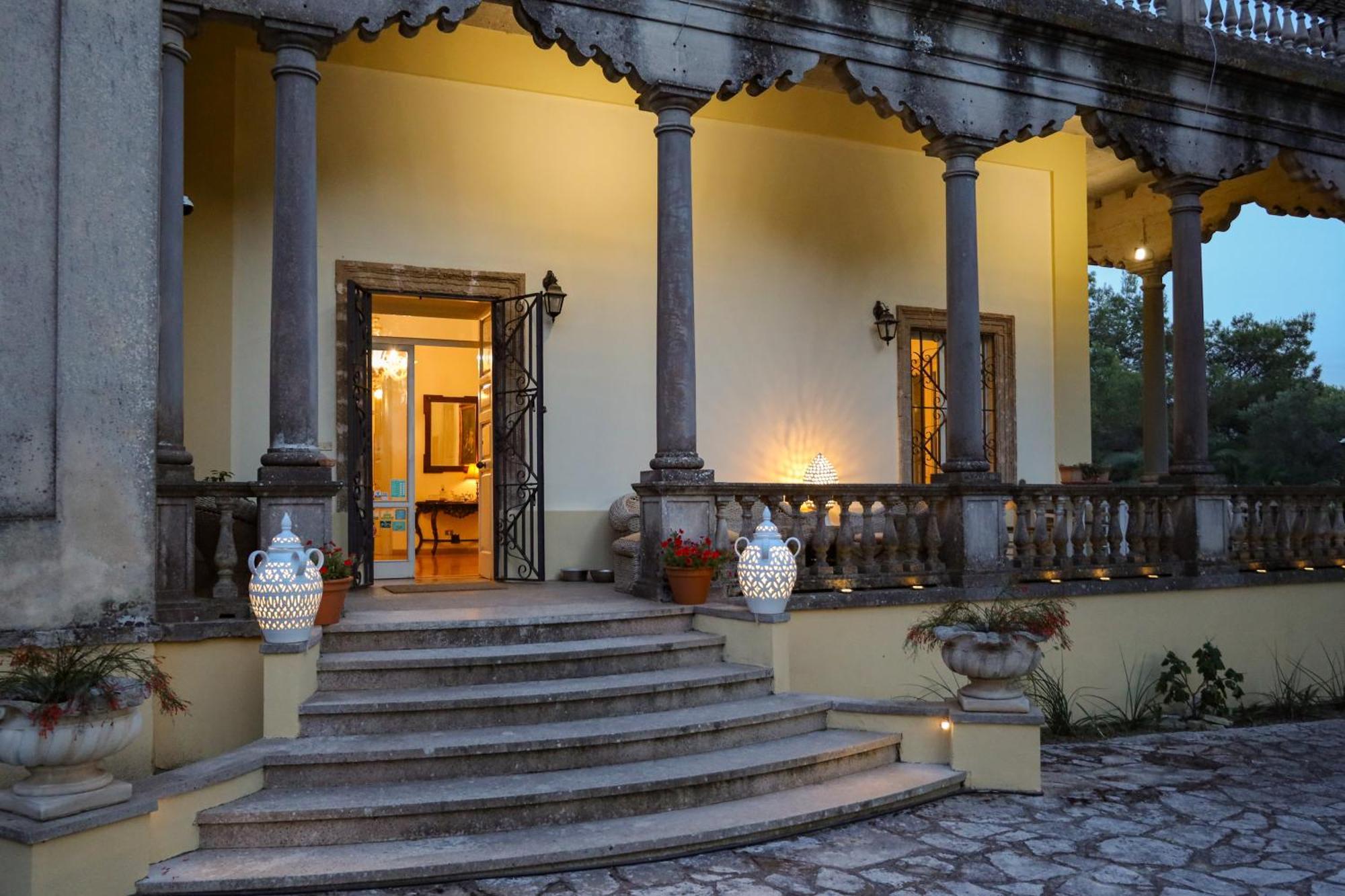 סנטה קתרינה Villa Scinata Dimora Storica מראה חיצוני תמונה